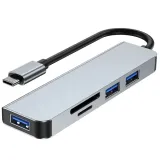 hub-adapter-5w1-usb-c-typ-usb-3-0-czytnik-sd-tf-stan-nowy-kod-producenta-adapter-kart-rozgaleznik-rozdzielacz-otg