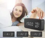 elektroniczny-budzik-zegar-termometr-higrometr-zasilanie-sieciowe