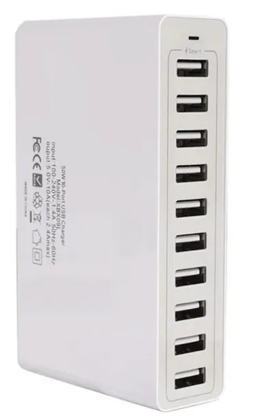 ladowarka-scienna-10-portow-usb-50-w-10a-napiecie-wyjsciowe-5-v