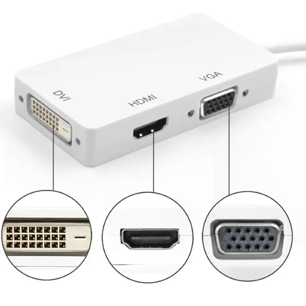 adapter-mini-displayport-dp-do-hdmi-dvi-vga-3-w-1-stan-nowy