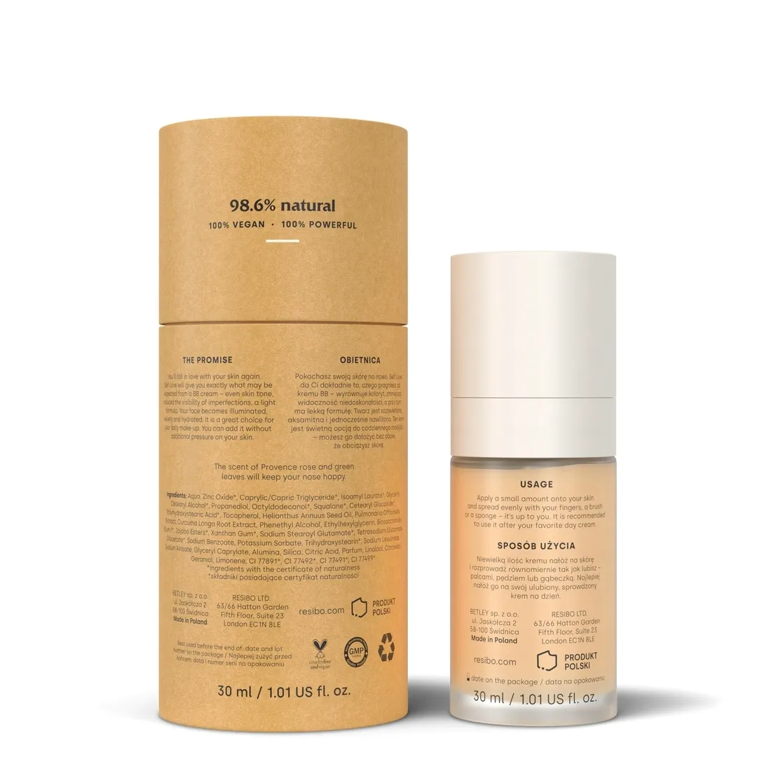resibo-self-love-krem-bb-light-beige-30ml