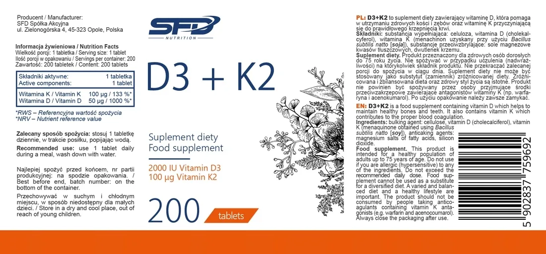 sfd-d3-k2-suplement-200-tabletek