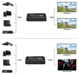 matrix-hdmi-2-0-2x2-switch-splitter-ekstrakt-spdif-stan-nowy-waga-z-opakowaniem-0-2-kg