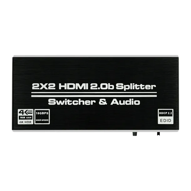 matrix-hdmi-2-0-2x2-switch-spliter-dolby-atmos-7-1-waga-z-opakowaniem-0-15-kg-stan-nowy