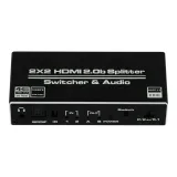 matrix-hdmi-2-0-2x2-switch-spliter-dolby-atmos-7-1-waga-z-opakowaniem-0-15-kg-kod-producenta-5903684262106