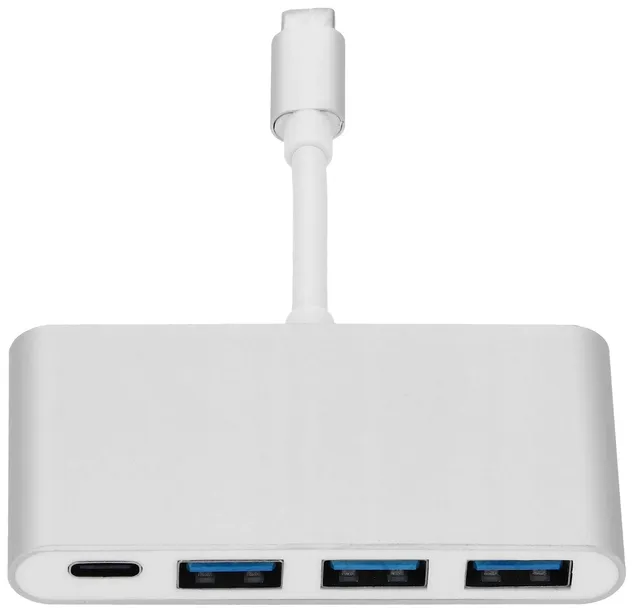 adapter-hub-usb-c-do-3xusb-3-0-usb-c-pd-macbook-waga-z-opakowaniem-0-3-kg-stan-nowy