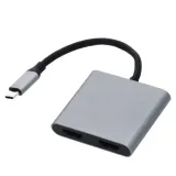 adapter-hub-usb-c-2xhdmi-usb-3-0-pd-splitter-4w1-waga-z-opakowaniem-0-5-kg