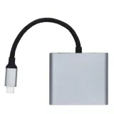 adapter-hub-usb-c-2xhdmi-usb-3-0-pd-splitter-4w1-stan-nowy-waga-z-opakowaniem-0-5-kg