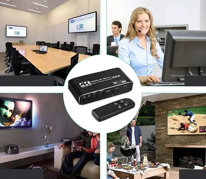 matrix-hdmi-2-0-2x2-switch-splitter-ekstrakt-spdif-stan-nowy-kod-producenta-jl-4k0202n