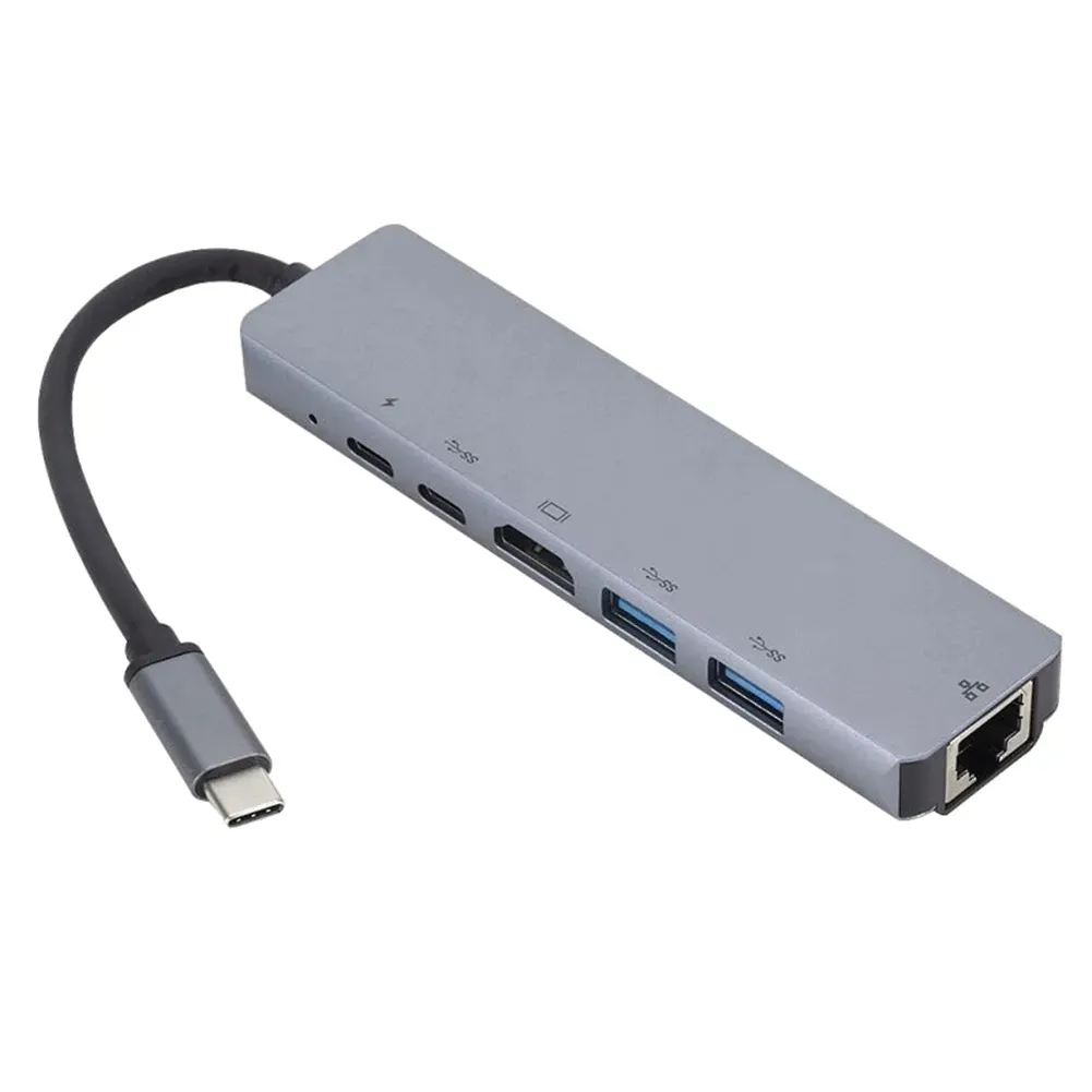 adapter-6w1-usb-c-thunderbolt-3-hdmi-4k-macbook-m1-stan-nowy