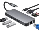 adapter-6w1-usb-c-thunderbolt-3-hdmi-4k-macbook-m1-waga-z-opakowaniem-0-9-kg-kod-producenta-ush219-pro-hub