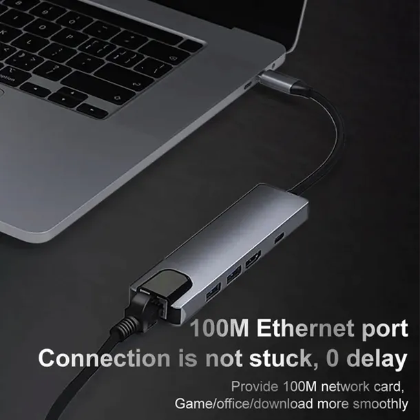 adapter-5w1-usb-c-thunderbolt-3-hdmi-4k-macbook-m1-stan-nowy-kod-producenta-jl-cx05