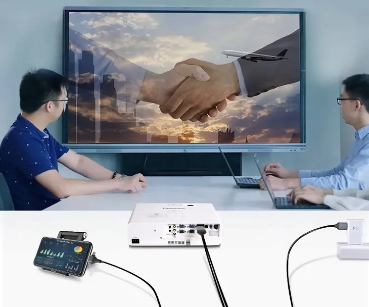 kabel-mirco-usb-c-lightining-hdmi-2m-adapter-mhl-stan-nowy
