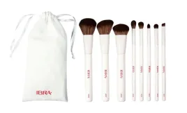 ibra-brush-set-white-zestaw-8-pedzli-do-makijazu