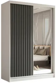 szafa-nowoczesna-z-lustrem-lamelami-biala-150-cm-lami