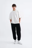 meskie-spodnie-dresowe-jogger-relaxed-basic-czarny-m-stan-nowy