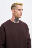 meska-bluza-oversize-basic-z-okraglym-dekoltem-ciemny-brazowy-m-stan-nowy