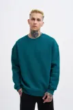 meska-bluza-oversize-basic-z-okraglym-dekoltem-olej-zielony-m