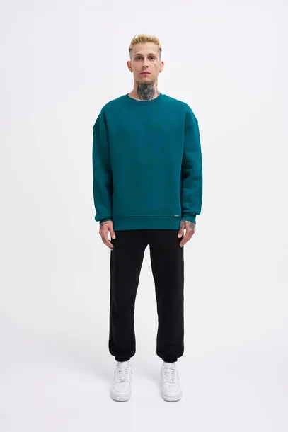 meska-bluza-oversize-basic-z-okraglym-dekoltem-olej-zielony-m-rozmiar-m