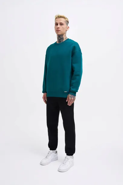 meska-bluza-oversize-basic-z-okraglym-dekoltem-olej-zielony-m-kolor-bezbarwny