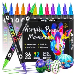 markery-akrylowe-zestaw-36-sztuk-72-kolory-flamastry-mazaki-wodoodporne