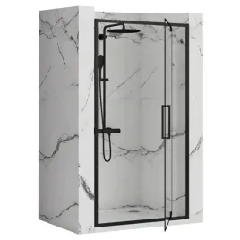 drzwi-prysznicowe-uchylne-rapid-swing-100-cm-black