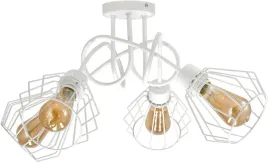 lampa-wiszaca-sufitowa-4xe27-loft-diament-bialy