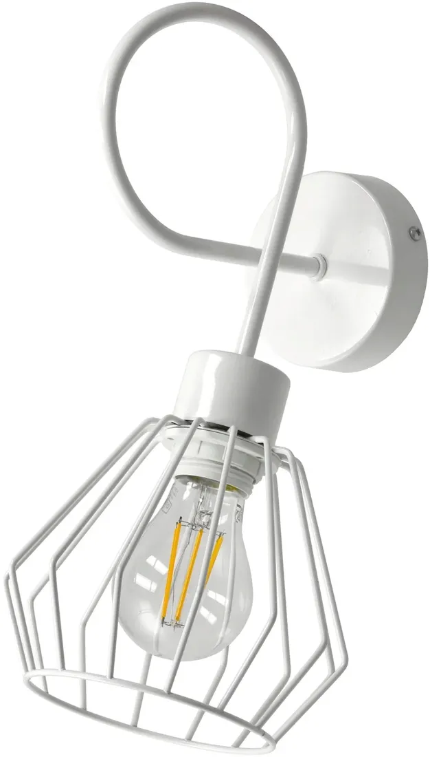 lampa-scienna-sufitowa-diament-e27-biala