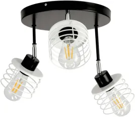 lampa-do-kuchni-led-sufitowa-e27-sprezyna-biala