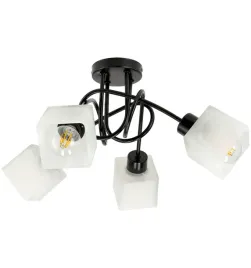 lampa-sufitowa-wiszaca-led-loft-krecona-szklany-mleczny-4xe27-do-pokoju