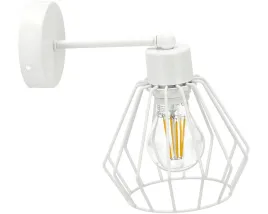 lampa-sufitowa-kinkiet-scienny-led-diament-bialy