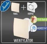 wentylator-panel-escudo-ecru-awenta-higrostat-stan-nowy
