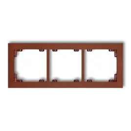 potrojna-brazowa-ramka-9dr-3-deco-karlik