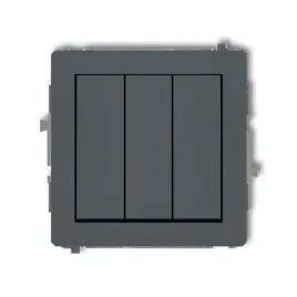 karlik-deco-28dwp-7-wlacznik-potrojny-grafit-mat