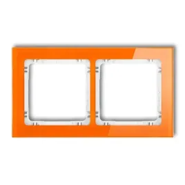 ramka-x2-pomaranczowa-biala-13-0-drs-2-deco-karlik