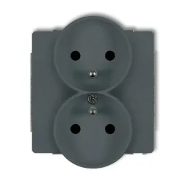 gniazdo-podwojne-z-u-grafit-28dgpr-2z-deco-karlik