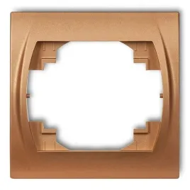 ramka-pojedyncza-zloty-metalik-8lrh-1-logo-karlik