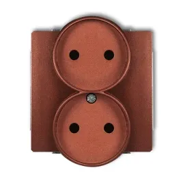 brazowe-gniazdo-podwojne-b-u-9dgpr-2-deco-karlik