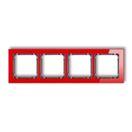 ramka-z-efektem-szkla-4x-czerwona-grafit-deco