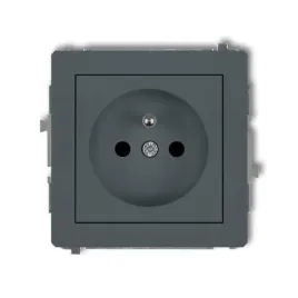 gniazdo-pojed-z-u-grafit-mat-28dgp-1z-deco-karlik