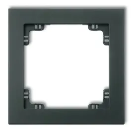 ramka-pojedyncza-grafit-mat-28dr-1-deco-karlik
