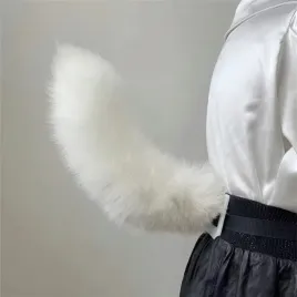 uroczy-futrzany-ogon-regulowany-kot-lis-cosplay-anime-furry-bialy