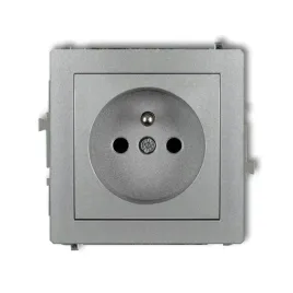 gniazdo-pojedyncze-z-u-7dgp-1z-srebrne-deco-karlik
