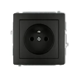 gniazdo-czarne-matowe-z-u-12dgp-1z-deco-karlik