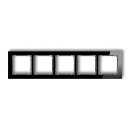 ramka-5x-czarna-grafit-12-11-drs-5-deco-karlik