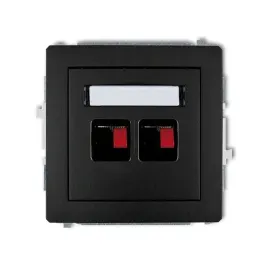 gniazdo-glosnikowe-2x-czarny-12dgg-2-deco-karlik