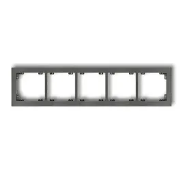 pieciokrotna-ramka-grafit-11dr-5-deco-karlik