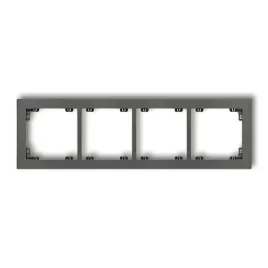 poczworna-ramka-grafit-11dr-4-deco-karlik