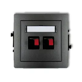 gniazdo-glosnikowe-x2-grafit-11dgg-2-deco-karlik