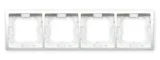 ramka-na-4-kontakty-biala-4-modulowa-do-serii-simon-basic-bmr4-11-certyfikat-ce